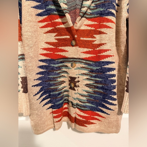 Lucky Brand Multicolor Knit Sweater - Picture 2 of 4